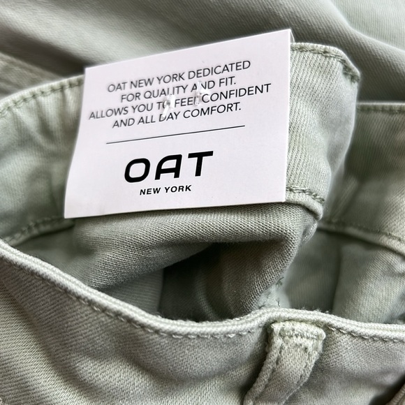 OAT New York Cropped High Rise Wide Leg Jeans Size 30 - Picture 8 of 9